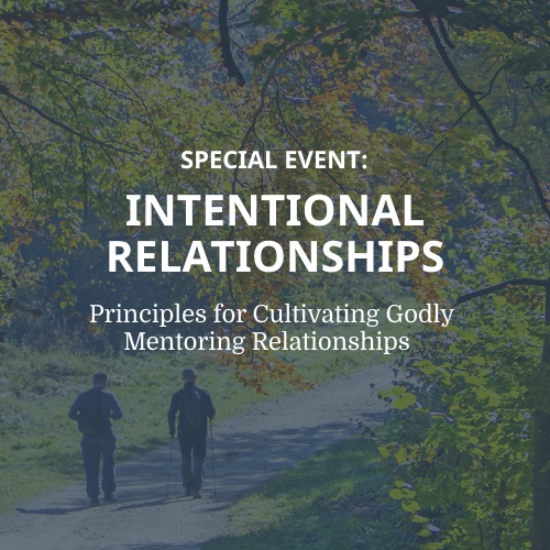 SPECIAL EVENT: Intentional Relationships