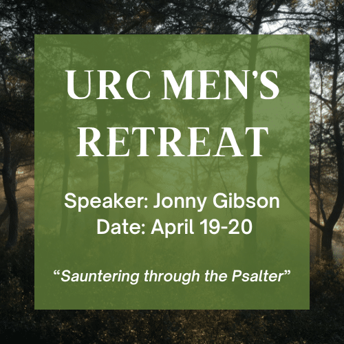 Men’s Retreat – April 19-20