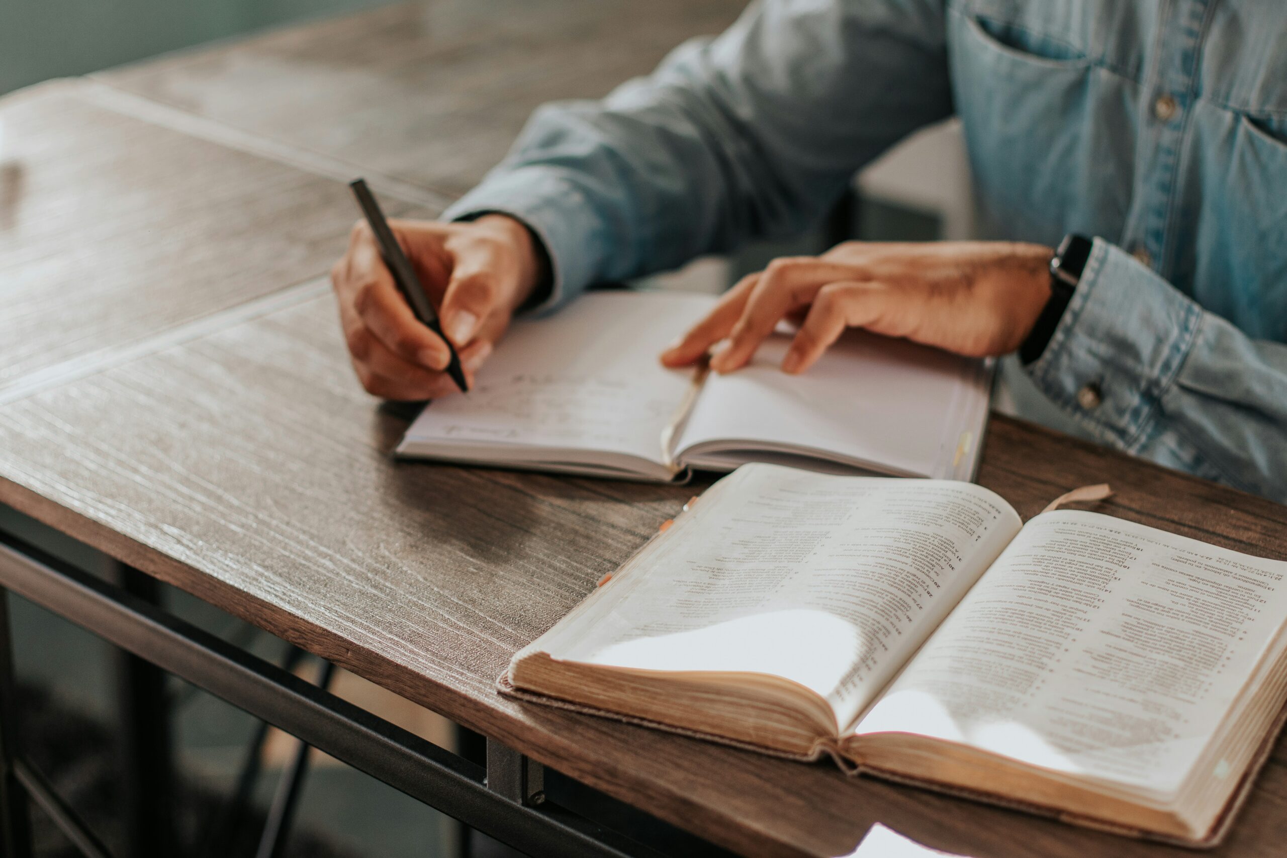 Pastors in conversation at a church residency program